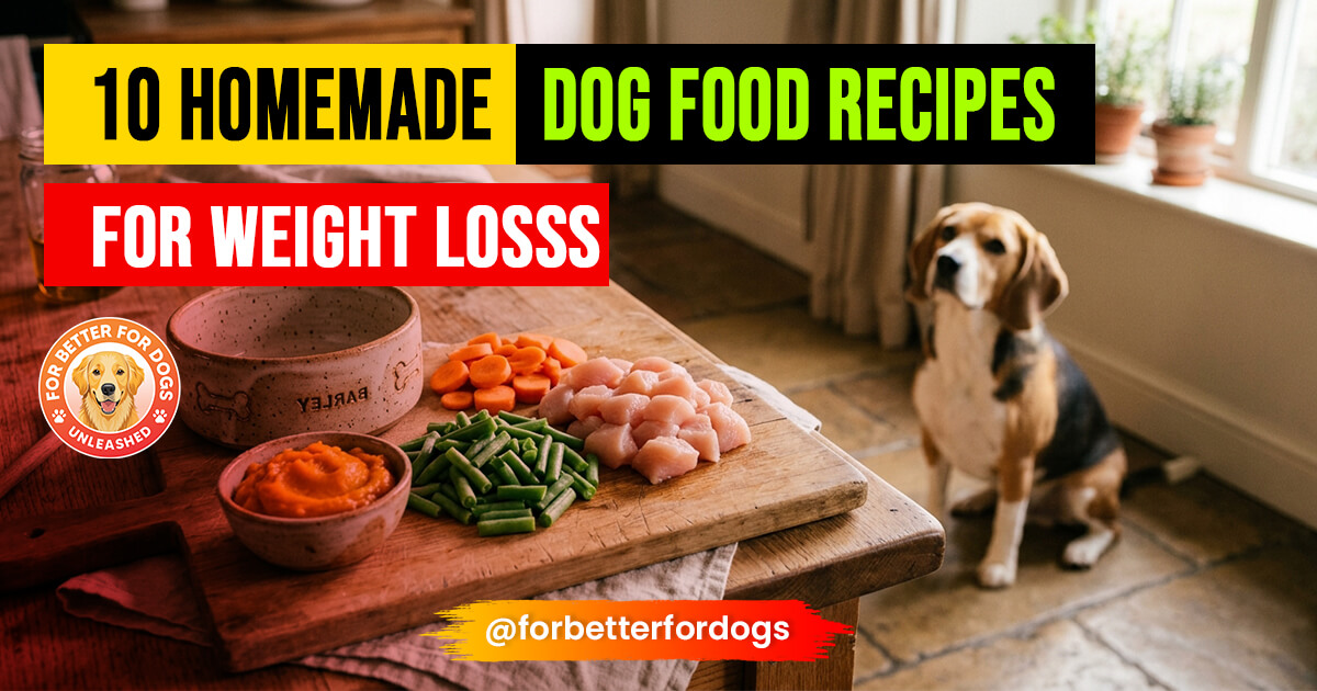 10 Best Homemade Dog Food Recipes for Weight Loss (Vet-Informed & Completely Natural)